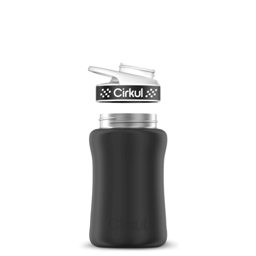 12oz. Stainless Steel Bottle & Comfort Grip Lid