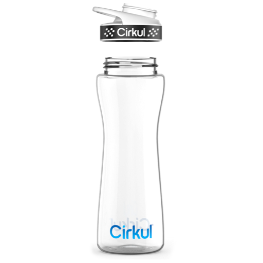 22oz. Plastic Bottle & Comfort Grip Lid