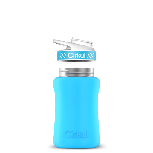 12oz. Stainless Steel Bottle & Comfort Grip Lid