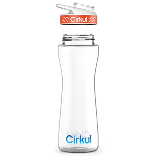 22oz. Plastic Bottle & Comfort Grip Lid