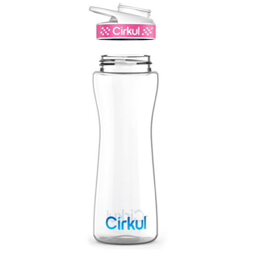 22oz. Plastic Bottle & Comfort Grip Lid