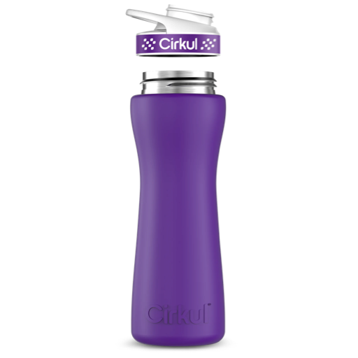 22oz. Stainless Steel Bottle & Comfort Grip Lid