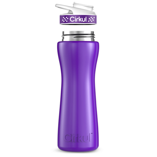 22oz. Stainless Steel Bottle & Comfort Grip Lid
