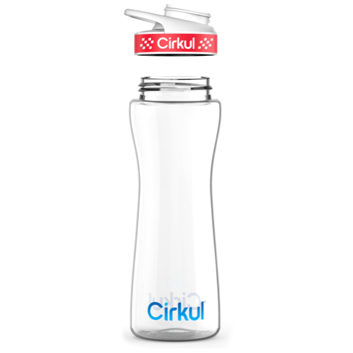 22oz. Plastic Bottle & Comfort Grip Lid