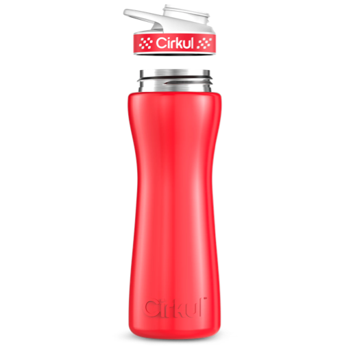 22oz. Stainless Steel Bottle & Comfort Grip Lid